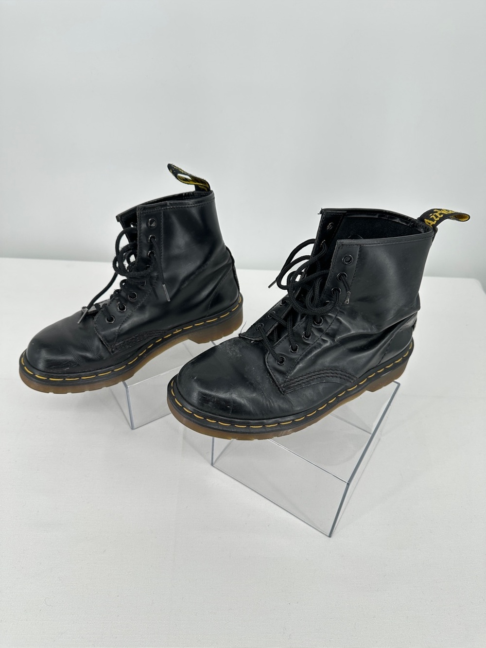 Vintage 1990’s Dr. Martens 1460 Made in England 8-Eye Boots UK 6.5 - Picture 4 of 16
